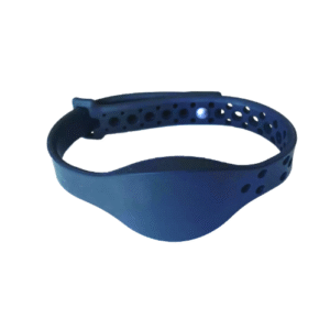 Silikonarmband, EM4200 & M1K, Justerbart, Blå